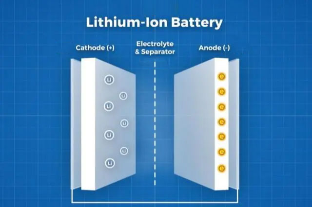 ຫຼັກການເຮັດວຽກຂອງຫມໍ້ໄຟ lithium ແມ່ນຫຍັງ?